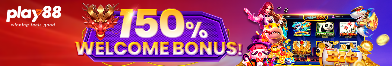 Play88 150 percent welcome bonus promotion